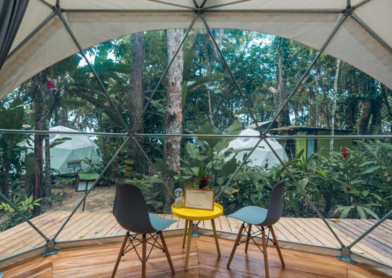 Bed and Breakfast Faith Glamping Dome Costa Rica Мансанильо Экстерьер фото