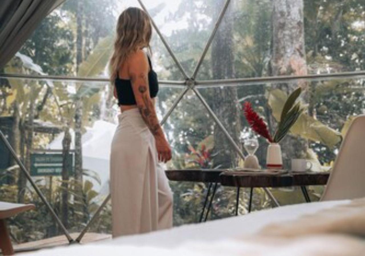 Отель Faith Glamping Dome Costa Rica Мансанильо Экстерьер фото